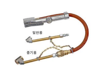 대원금속 타이어 압력게이지 DW-202 10-120PSI