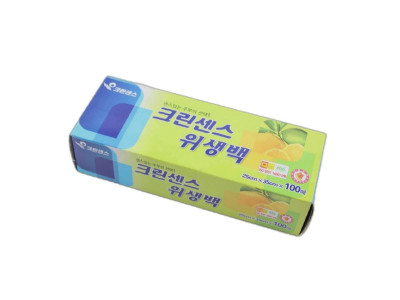 일회용비닐 크린센스 위생백 25X35 생활잡화 잡화