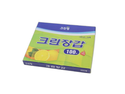 위생장갑 일회용 크린랩 비닐장갑 주방용품 100매
