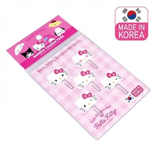 바이하츠 헬로키티 표시클립 5개입 HK-PAC5