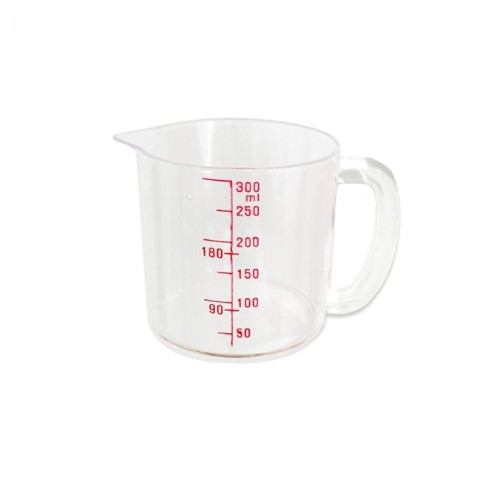 눈금 플라스틱눈금컵 300ml핸들계량컵 눈금컵 핸들 300ml