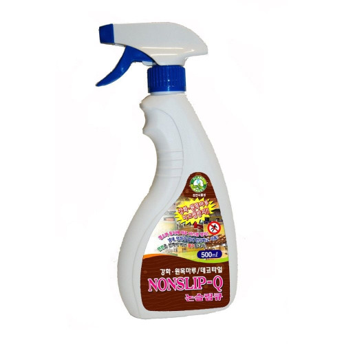 논슬립큐 뿌리는 미끄러운 500ml 거실마루용 안전 방지