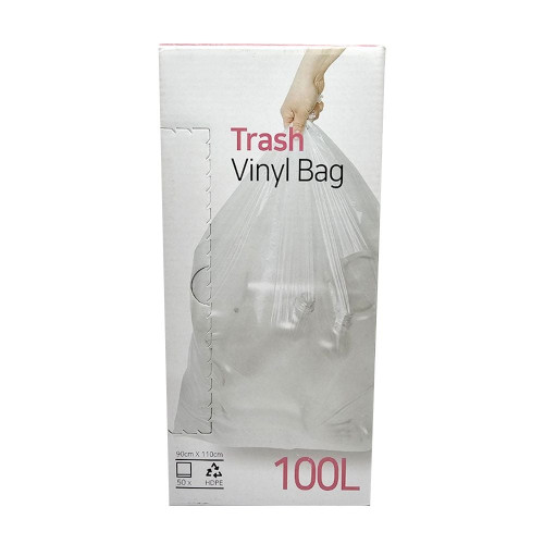 다용도 분리배출 봉투 유백 100L 50매
