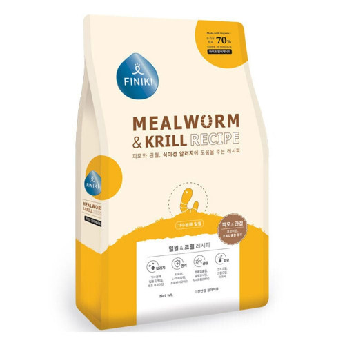 강아지 가수분해 밀웜 크릴 1.5kg 1P 인섹트 사료