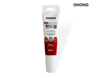오공 실리콘 실란트 (내열용 회색) 100ml 보일러 연통