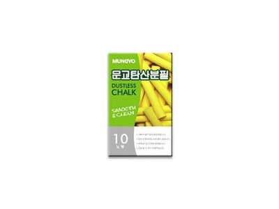 탄산분필 노랑10본x10갑