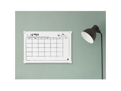 노프레임 화이트 보드 월간 계획표(70cm x 50cm)