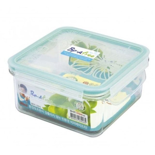 트라이탄 밀폐용기 냉장고 반찬통 찬통 정사각 510ml