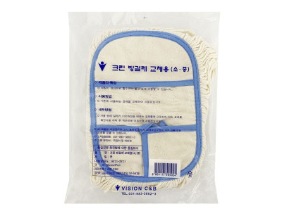 비젼 크린 방걸레 교체용1p (소.중 5024) 청소 패드