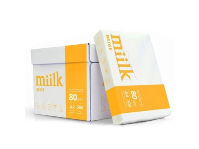 복사용지(미색) A4 밀크 80g 2500매 1박스 한국제지