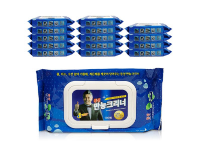 동성 만능크리너 100매x15개 티슈형 찌든때 제거 리필