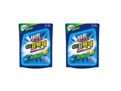 비트 세탁세제 산소표백제 1.5kg 2개입
