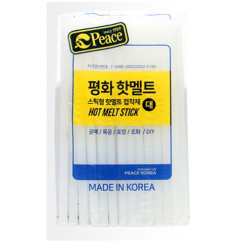 평화 글루건심 핫멜트스틱 대 - 53353