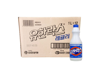 유한락스 레귤러 1L 한박스