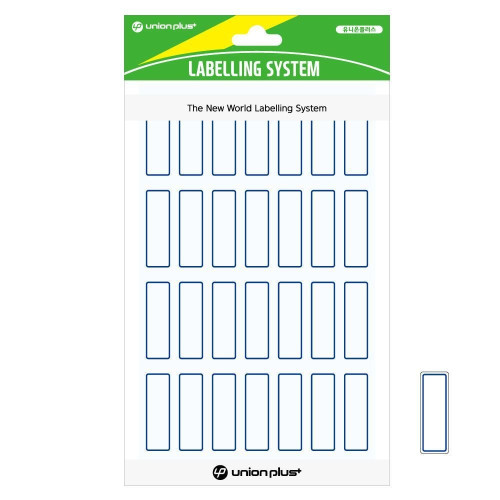 청색 견출지 10매입 작은 11x32 일반 라벨 스티커