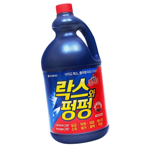 홈스타 살균 뚫는 락스와펑펑 2L 1P 변기 욕실 청소