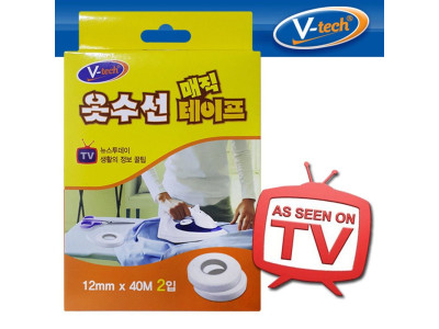 TV방영 다리미용 매직 옷수선테이프 40M 2롤)
