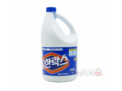 유한락스 레귤러 4L 락스살균 청소락스 주방락스 화장실청소락스 욕실락스