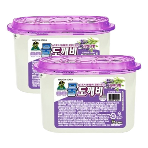 강력 습기 제거제 라벤더 2P 냄새 곰팡이 방지 제습제