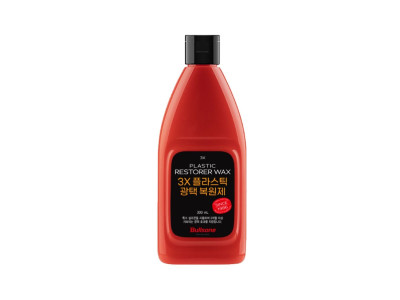 불스원810 3X 플라스틱 광택복원제 300ml 특수실리콘