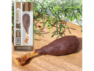 강아지 오래먹는 수제 간식 소고기 오리 도가니 1P