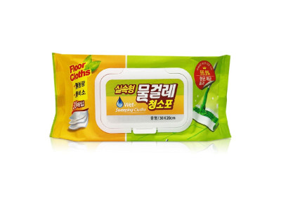 물걸레청소포 30매 중형 실속형 바닥청소티슈 밀대