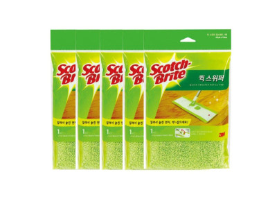 3M 청소포 퀵스위퍼 막대걸레 리필패드 5매