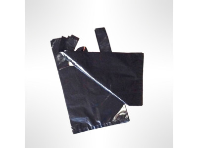 마트용 손잡이 비닐봉투 검정 26X45cm +11cm 200매