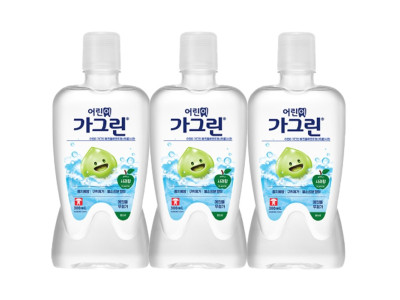 어린이가그린 아동 가글 사과맛 380ml x 3개