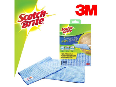 3M269 막대걸레용 극세사 청소패드 대37x21cm