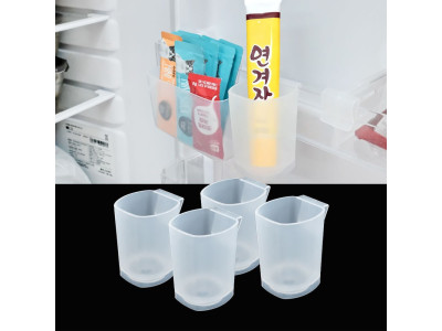 (FD-4) 우일 냉장고 도어정리 소스 홀더(4P) 튜브정리