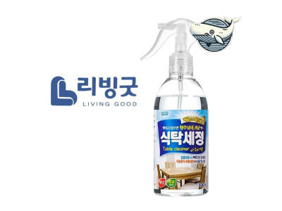 주방 청소용 세정제 아쿠아향 식탁 닦기 용품
