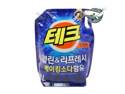 드럼 세탁기 전용 액체세제 1.8L 세탁 세제