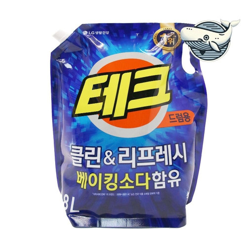 드럼 세탁기 전용 액체세제 1.8L 세탁 세제