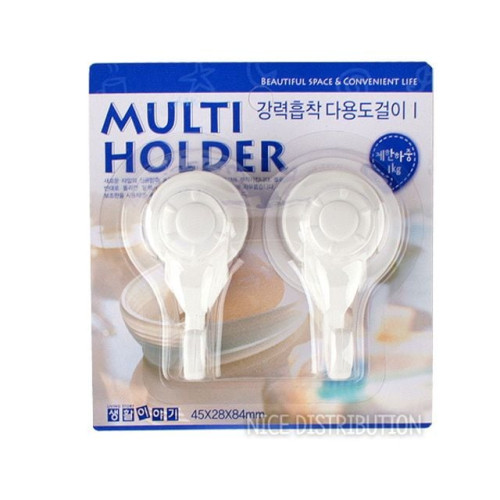 강력흡착 다용도걸이 l(2개입) 욕실가능 고리