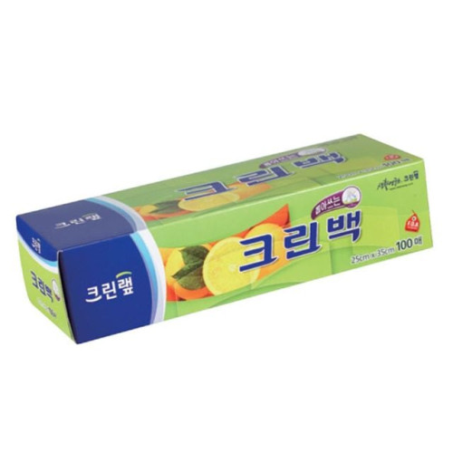 크린백(중)25x35x100매
