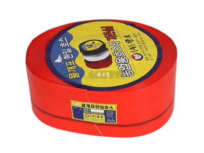물개표 천막호스 100mm(4) x 70M / 양수기