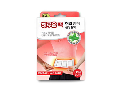 하루온 허리케어 온찜질팩(3매입) 1개
