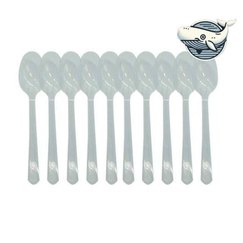 위생 다회용 숟가락 10개 일회용 소형 주방용