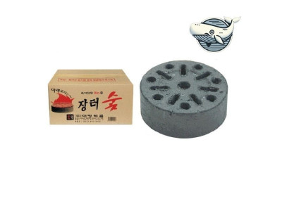 바베큐 숯 캠핑 숯 1P 고온 발화 숯 구이용