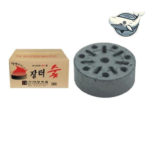 바베큐 숯 캠핑 숯 1P 고온 발화 숯 구이용