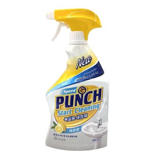 무궁화 펀치 욕실용세정제 스프레이 레몬향 800ml 1개