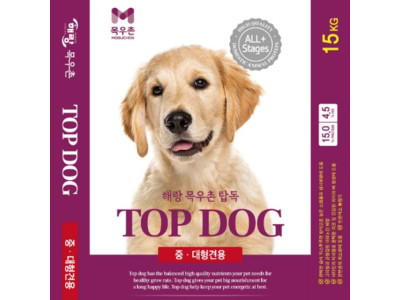 강아지사료 탑독 15kg 중 대형견 사료
