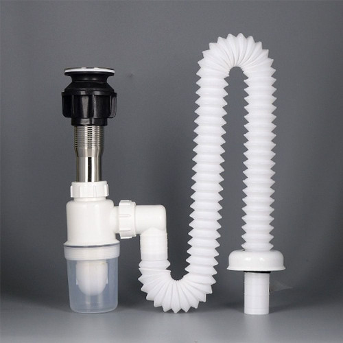 싹다 겸용트랩 일체형 폽업 트랩 악취차단 S자 배관