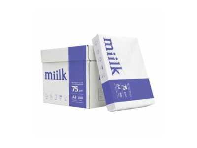 복사용지 A4 밀크 75g 2500매 1박스 한국제지