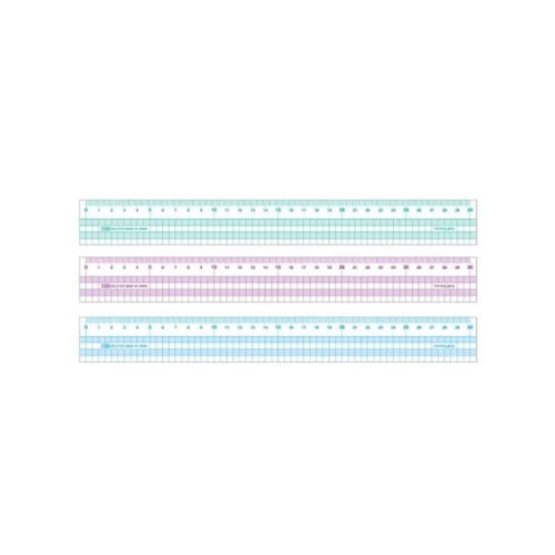 모닝글로리2000 컬러 방안자(30cm)