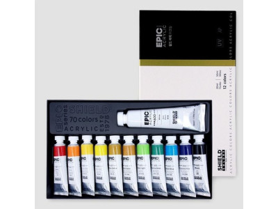 쉴드.에픽 아크릴세트 12색 20ml 1개
