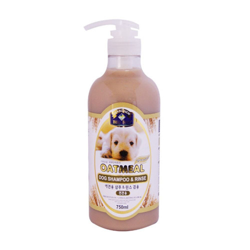 뉴벨버드 샴푸 린스 강아지 겸용샴푸 750ml 오트밀
