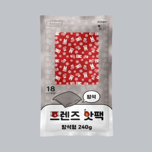 핫팩 프렌즈 방석 240g 봉 10EA