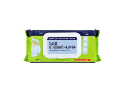 크린랩 베이킹소다 세정티슈 50매